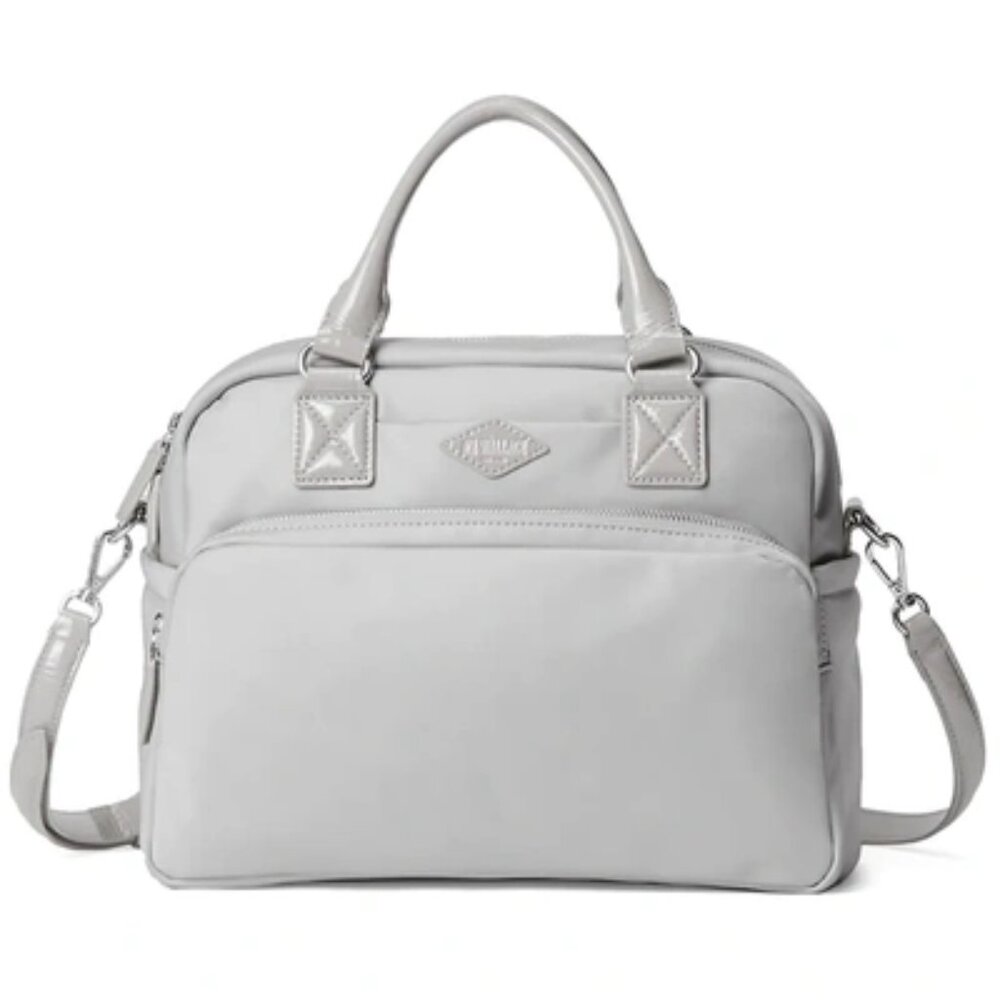 NEW MZ Wallace Fog (Light Gray) Grammercy Satchel Bag